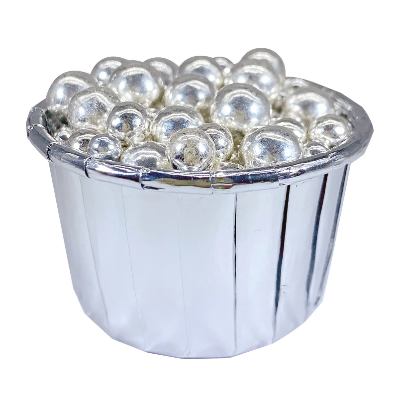 Съедобные разноцветные бусины 15 г жемчужный сахарный шар шарик для помадки торта