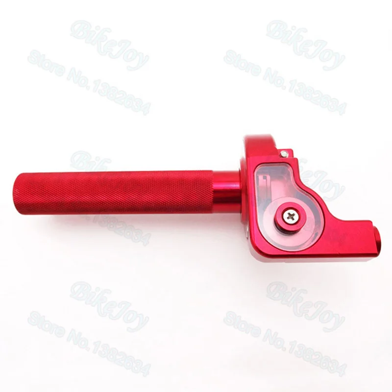 Новый красный CNC дроссельная заслонка в сборе для кроссового велосипеда питбайка