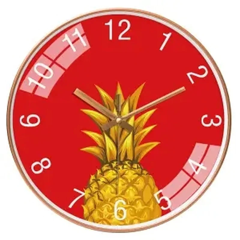 Watch Wall Clock Living Room Home Atmosphere Free Punch Creative Fashion Simple Net Red Bedroom Mute New | Дом и сад