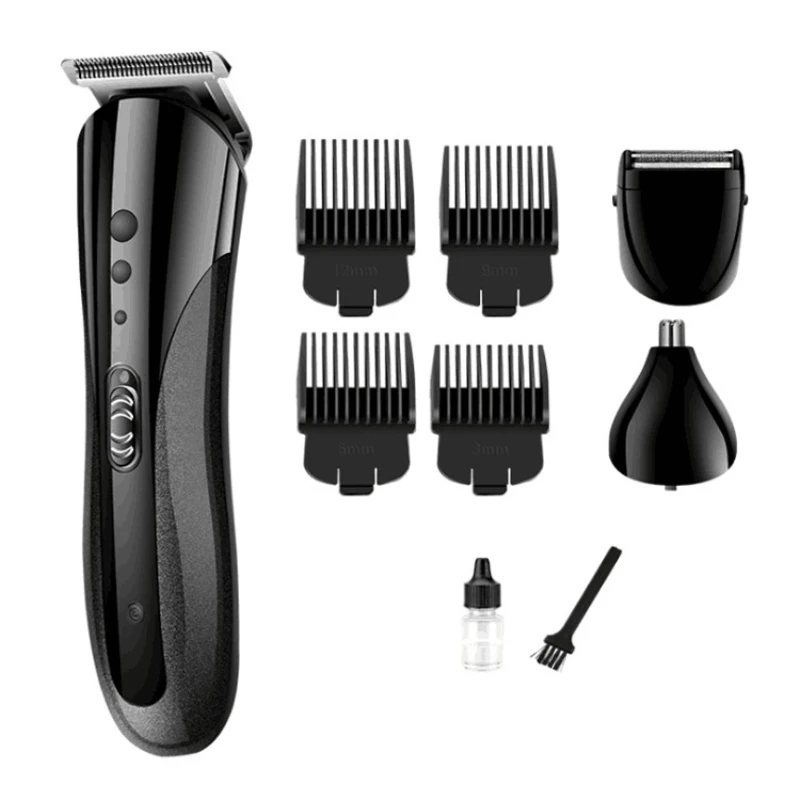 Kemei 11 In 1 Multifunction Hair Clipper Professional Trimmer Electric Haircut Beard Nose Ear Shaver | Красота и здоровье