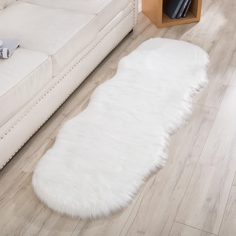 Напольные коврики в скандинавском стиле для дивана форме волны эркера гостиной