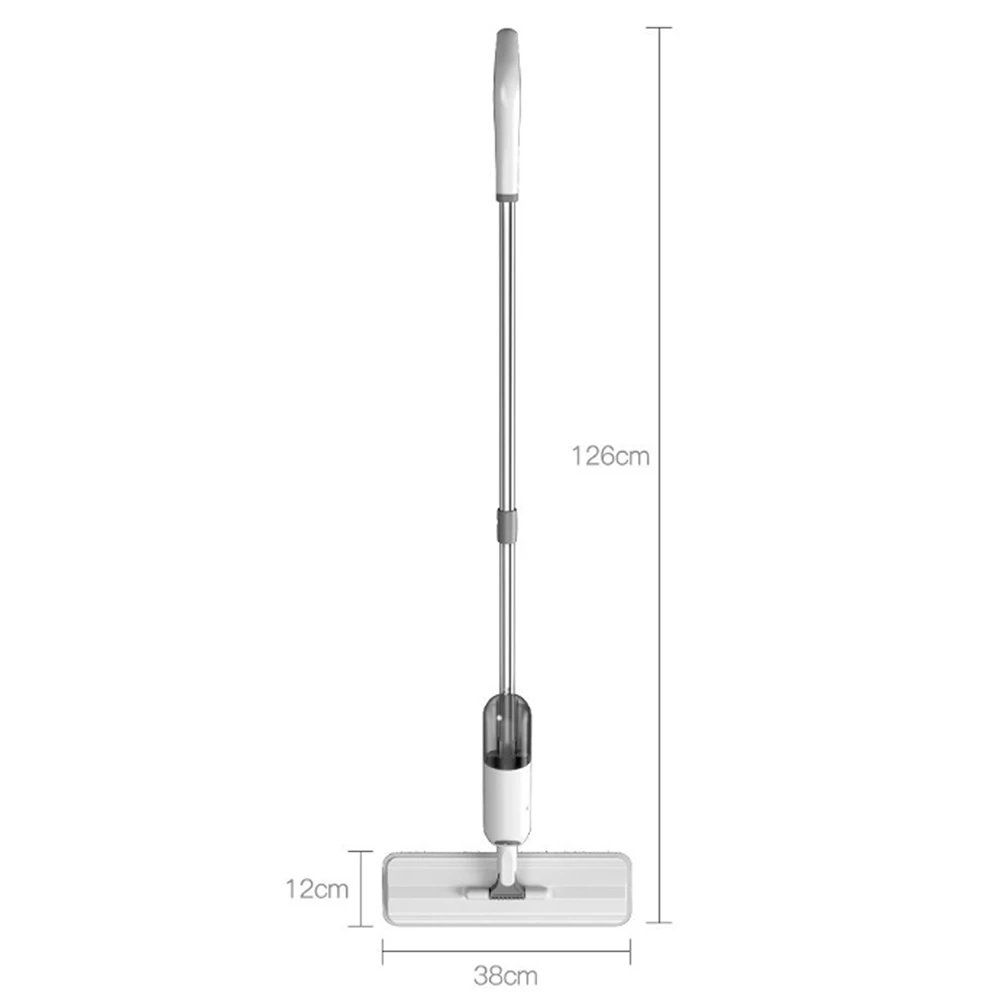 

Spray Floor Mop with Replacement Microfiber Pads Washing Flat Mop Home Kitchen Laminate Wood Ceramic Tiles Floor Cleaning Tools