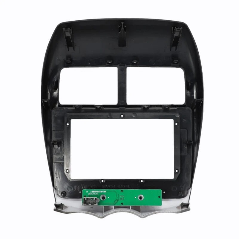 Car Fascia Dash Kit Installation Facia Panel Emergency Light Dvd Frame for MITSUBISHI ASX 2013-2017 2DIN 10.1 Inch | Автомобили и