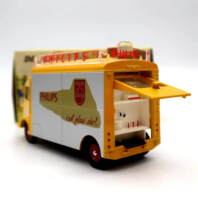 Atlas 1:43 DINKY TOYS 587 Camionnette CITROEN yellow Diecast коллекция моделей Авто