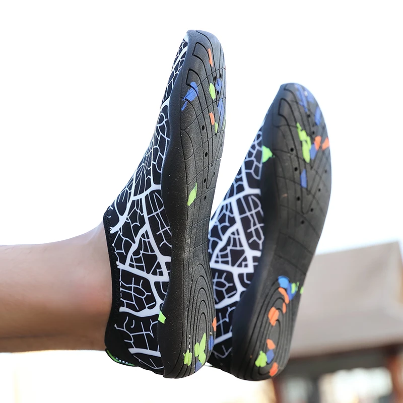 Summer Climbing Sneakers Non-slip Comfortable Quick Dry Aqua Shoes Breathable Soft Upstream Wear-resistant Unisex Trekking Shoes