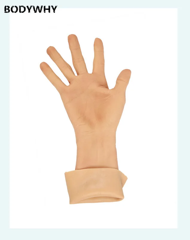 Поддельные перчатки из искусственной кожи для рукоделия мужские силиконовые