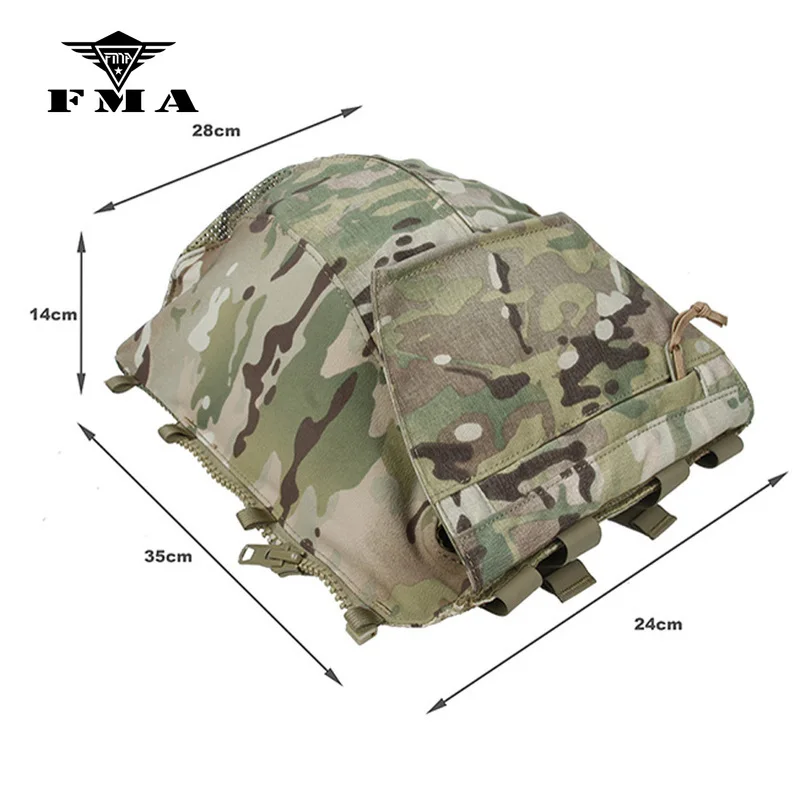 FMA тактический жилет на молнии сумка Мультикам милитари страйкбол застежка