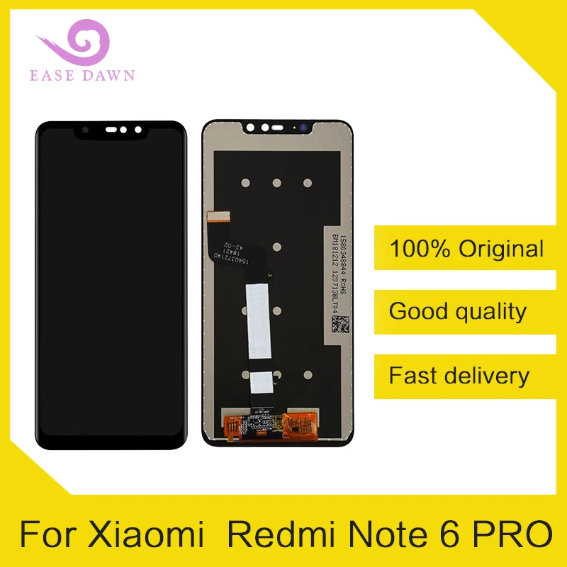 Для Xiaomi Redmi Note 6 pro ЖК дисплей ips экран сенсорный дигитайзер сборка для