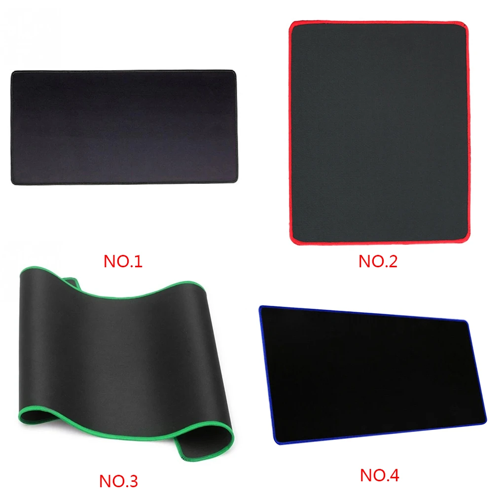 

2020 Hot Non Slip Wear Resistant Computer Notebook Soft Edge Seamed Mouse Pad Office Rubber Fabric Mat
