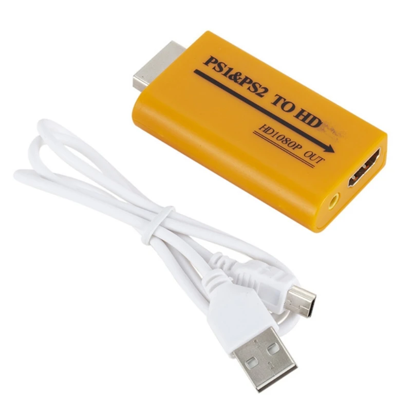 

PS1/PS2 Game Consoles Supports 1080P Output PS1/PS2 TO HDMI-compatible Converter