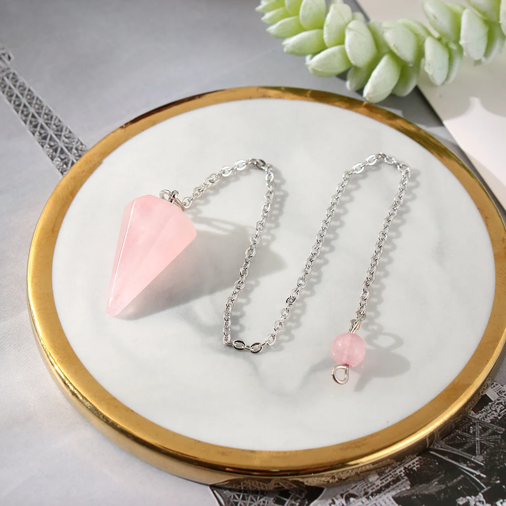 Натуральный флюоритовая Хрустальная Кварцевые ожерелье цепь камень кулон