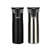 450ml travel coffee mug stainless steel vacuum thermos cups water bottle tea mug thermo tumbler cups