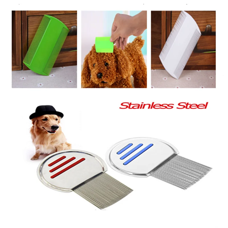 Double Sided Flea Head Lice Comb Protable Fine Tooth Head Lice Flea Nit Hair Combs For Styling Tools Hair Comb Cleaning Supplie