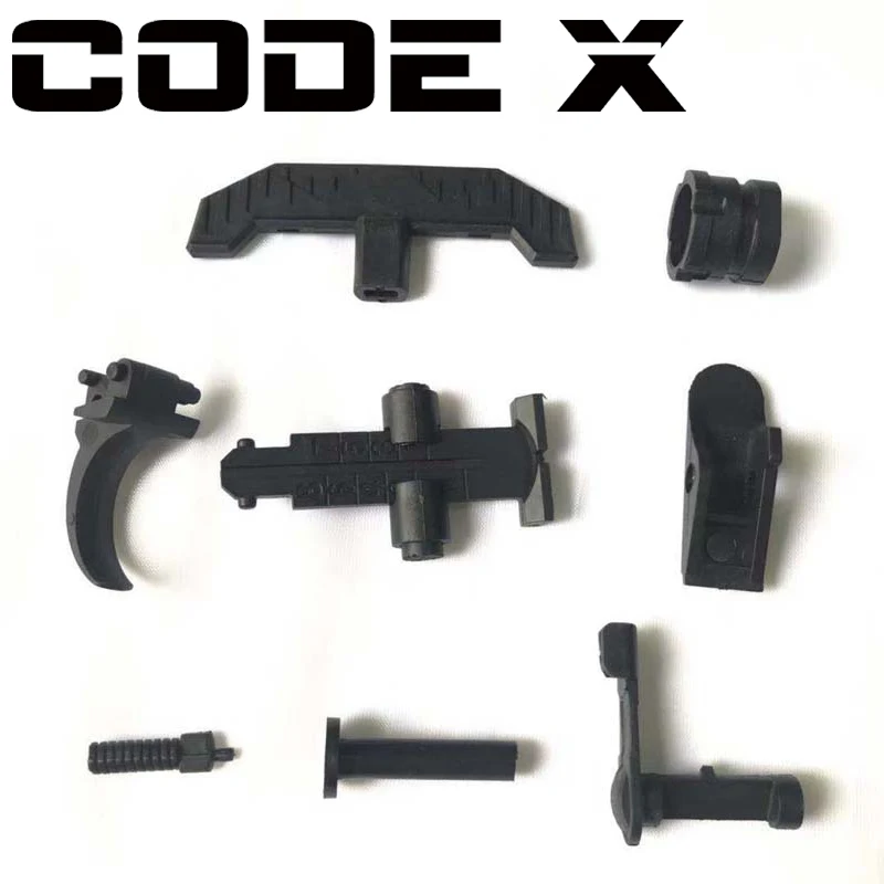Код X Gel Blaster RX AKM 47 игрушечный пистолет черный нейлон запасные части Аксессуары
