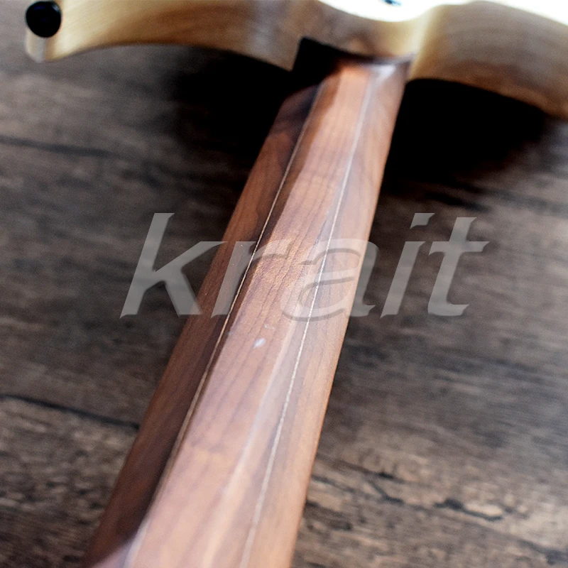 Krait fanned fret безголовая гитара тремоло 6 струнная электрогитара strandberg Пламя клен ясень дерево 5 шт. шеи