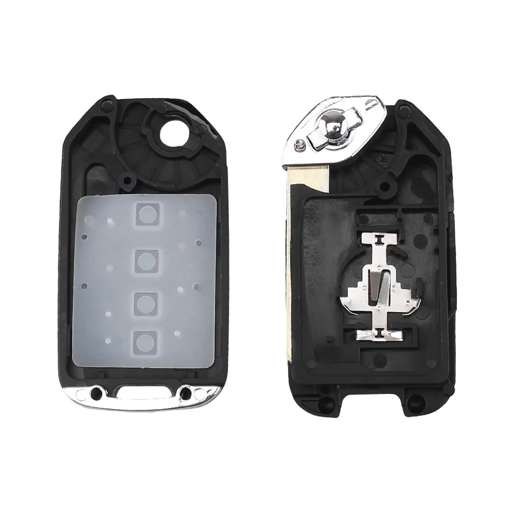 

KEYYOU For Honda FIT XRV VEZEL CITY JAZZ CIVIC HRV 2/3 Buttons Modified Flip Folding Car Remote Key Shell Case Fob Cover