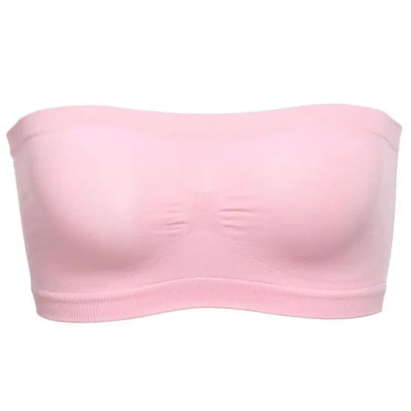 

New Integrated Anti-exposure No steel ring Strapless bra and undershirt Traceless