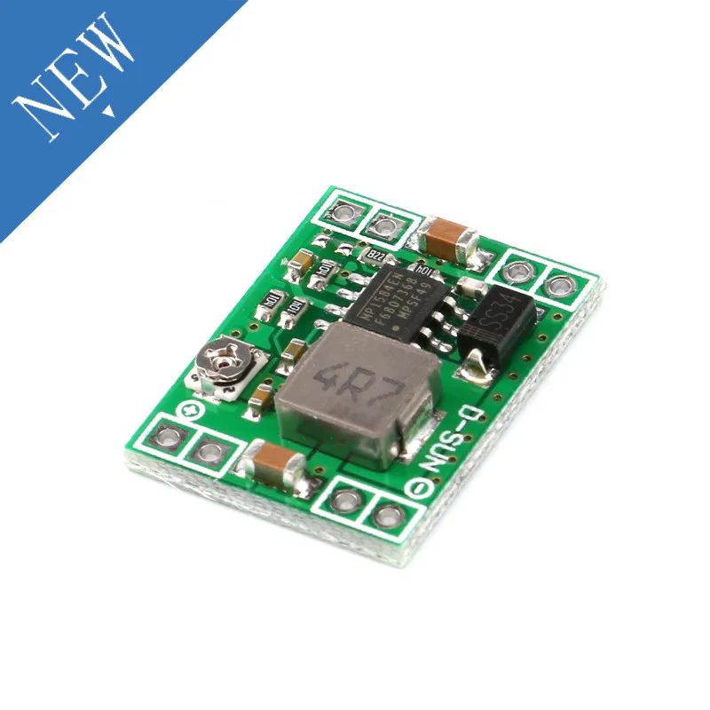 5 шт. ультра маленький Размеры DC Шаг вниз Питание модуль 3A Регулируемый