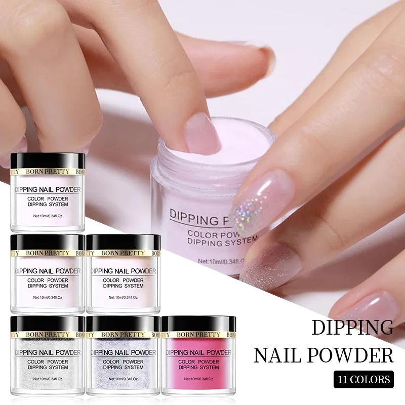 

10ml Acrylic Powder Carving Nail Polymer Tip Extension French Pink White Clear Adhesive Rhinestone Nail Art