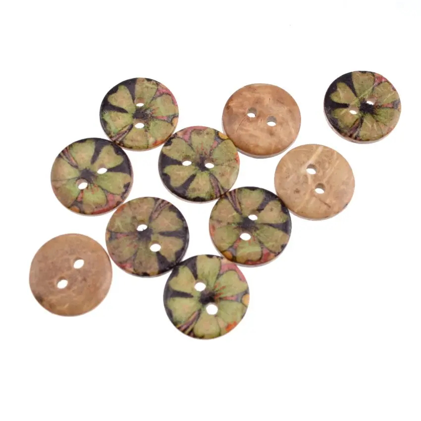 20 шт. деревянные пуговицы с двумя отверстиями 15 мм|button suckers|button bagbutton dress |