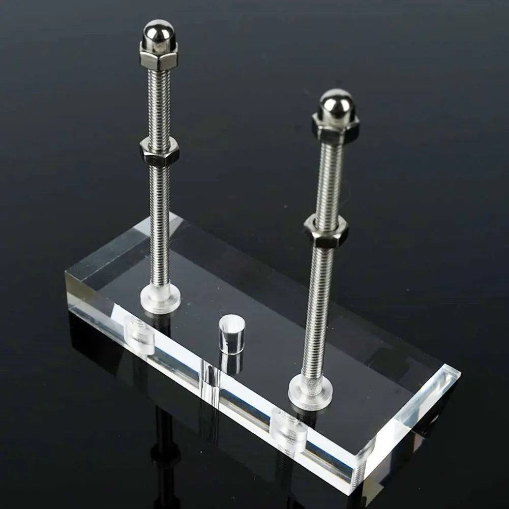 Акриловая вешалка для скейтборда настенное крепление прозрачный инструмент