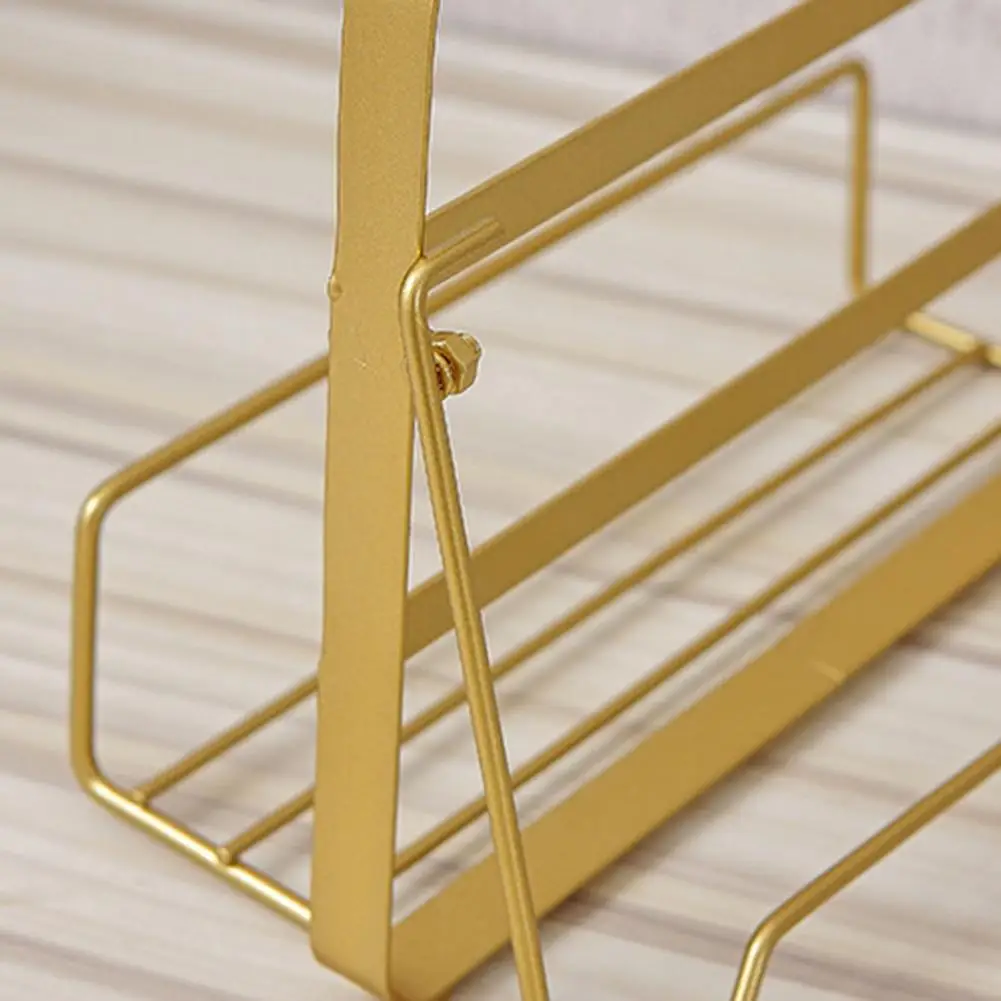 Инновационная простой из кованого железа настольная подставка для книг фото