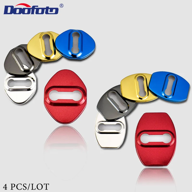 4 шт. стайлинга автомобилей крышка замка двери автомобиля эмблемы чехол для Honda