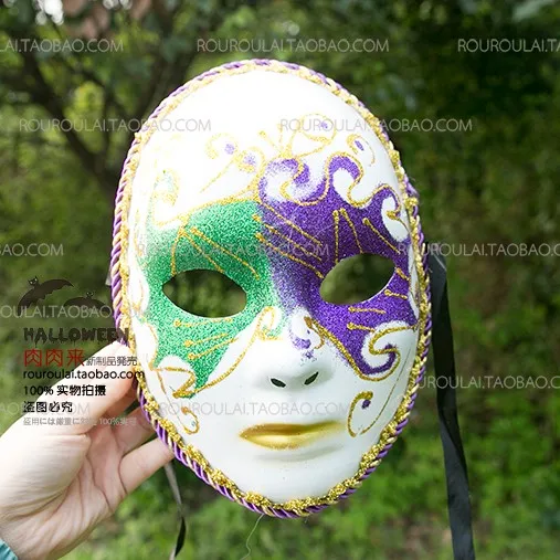

Halloween Mask Venice Mask Makeup Dance Mask Mask Dress up Halloween Decoration