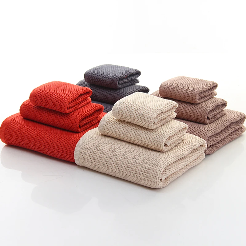 Комплект одежды из 3 предметов/набор Honeycomb тонкие хлопковые Полотенца летний