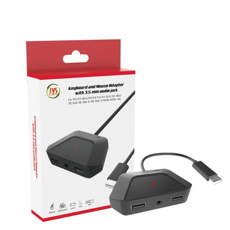 USB Порты и разъёмы 2 4 г клавиатура Проводная переходник для мыши с 3 5 мм аудио