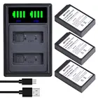 Batmax PS-BLS1 BLS1 Батарея + Новый светодиодный двойной USB Зарядное устройство для цифровой камеры Olympus E-PL1 E400 E410 E420 E450 E620 E-P1 E-P2 Батарея