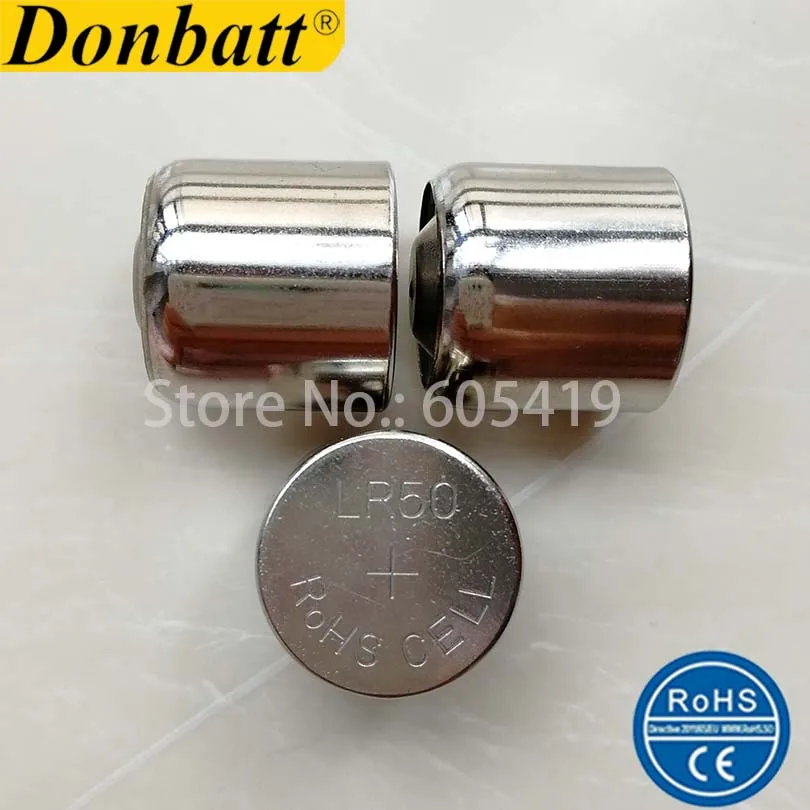 8 шт./лот Новинка LR50 MR850 1APX 1A A1PX 1100A PC1A 1,5 V щелочной аккумулятор таблеточного типа по ограничению на использование опасных материалов в производстве