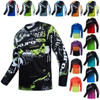 mens motocross mountain enduro bike clothing long sleeve mtb jersey pro dh downhill jersey off road motorcycle cycling clothes