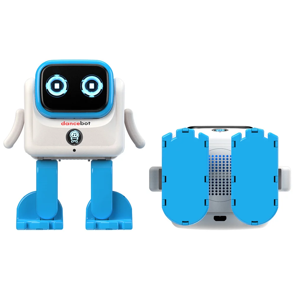 Dancebot AI умный робот Bluetooth RC танцы Детские игрушки История динамик 360 градусов шарнир детский компаньон интеллектуальный алгоритм