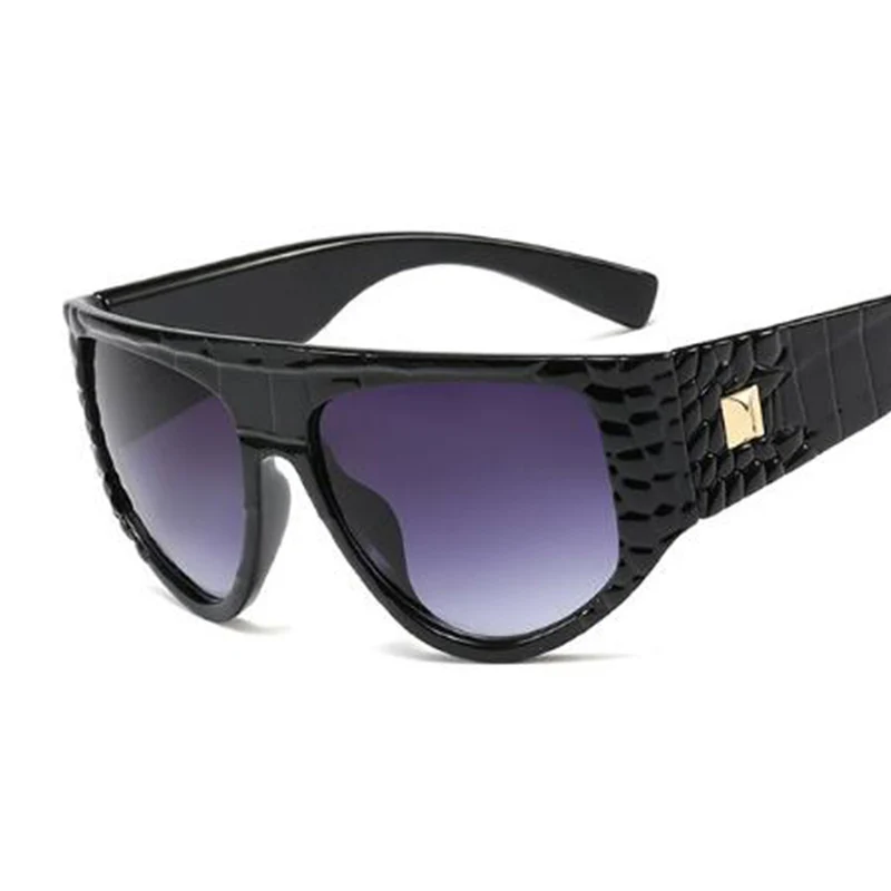 Новинка 2020 модные роскошные квадратные солнцезащитные очки большого размера для