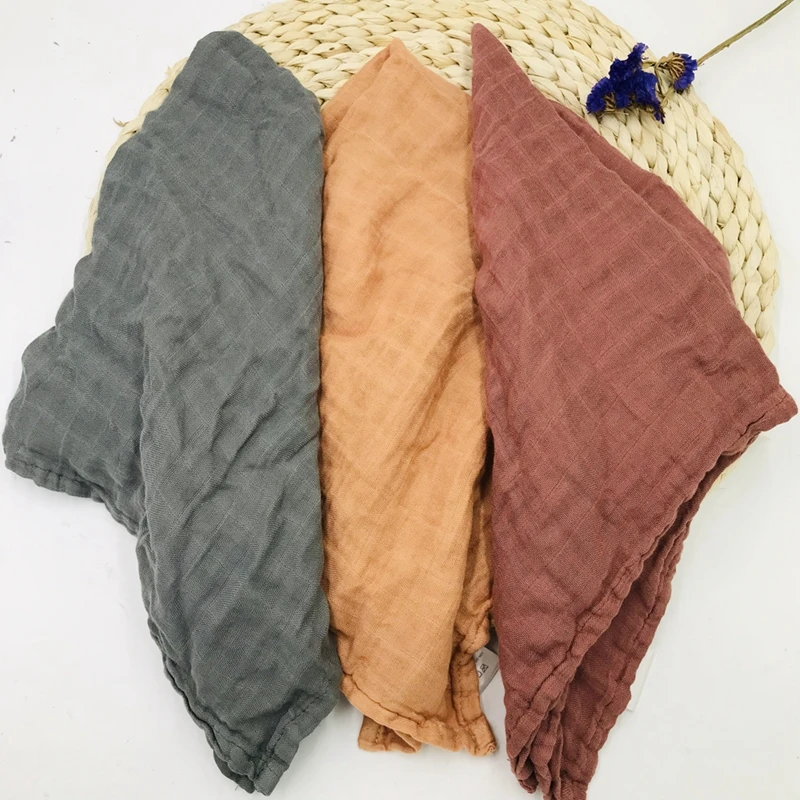 60*60 см Бамбуковая ткань муслиновый подгузник детское Пеленальное Одеяло s