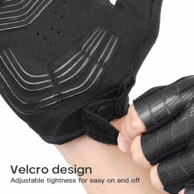 

Wheel Up Cycling Half Finger Gloves Comfortable Breathable Anti-seismic Wear-resisting Riding Gloves Men Women Summer Autumn
