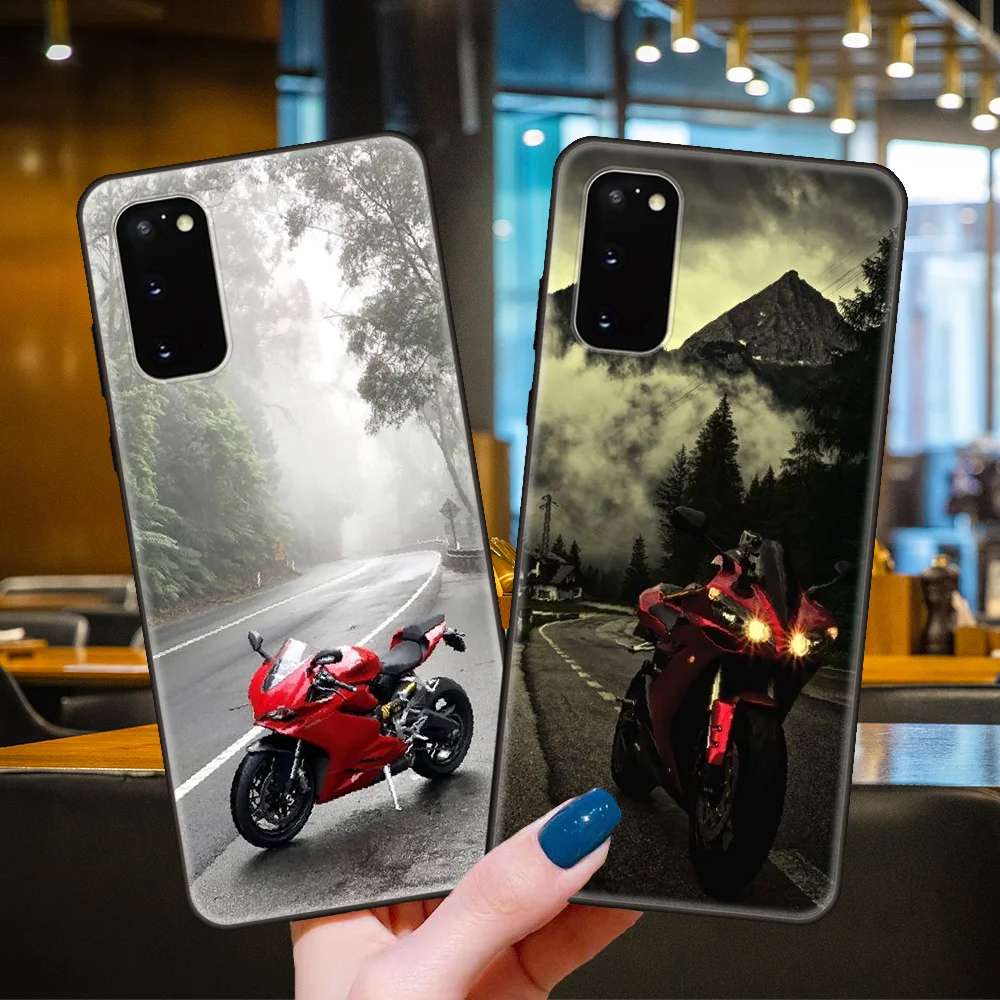 Чехол для телефона SamSung Galaxy S20 S10 S9 S8 S7 S6 Plus E Lite Ultra Edge черный чехол трендовый Moto Cross
