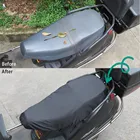 Чехол на сиденье мотоцикла Универсальный гибкий протектор сиденья Водонепроницаемый Чехол на подушку для мотоцикла скутера Прямая поставка