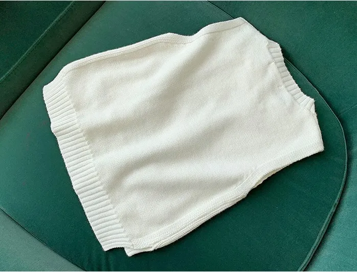 90-140cm height new autumn boys fashion knitted vest kids spring autumn clothing boys casual vest