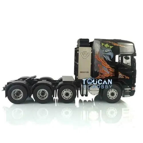 

LESU 1/14 Metal 8*8 Chassis Remote Control Sca Tractor Truck Gripen Hercul Cabin Radio THZH0935-SMT5