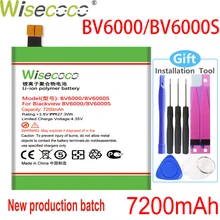 WISECOCO NEW High Capacity BV6000 Battery For Blackview BV6000 BV6000S Mobile Phone Batteries+Tracking Number+Gift tools