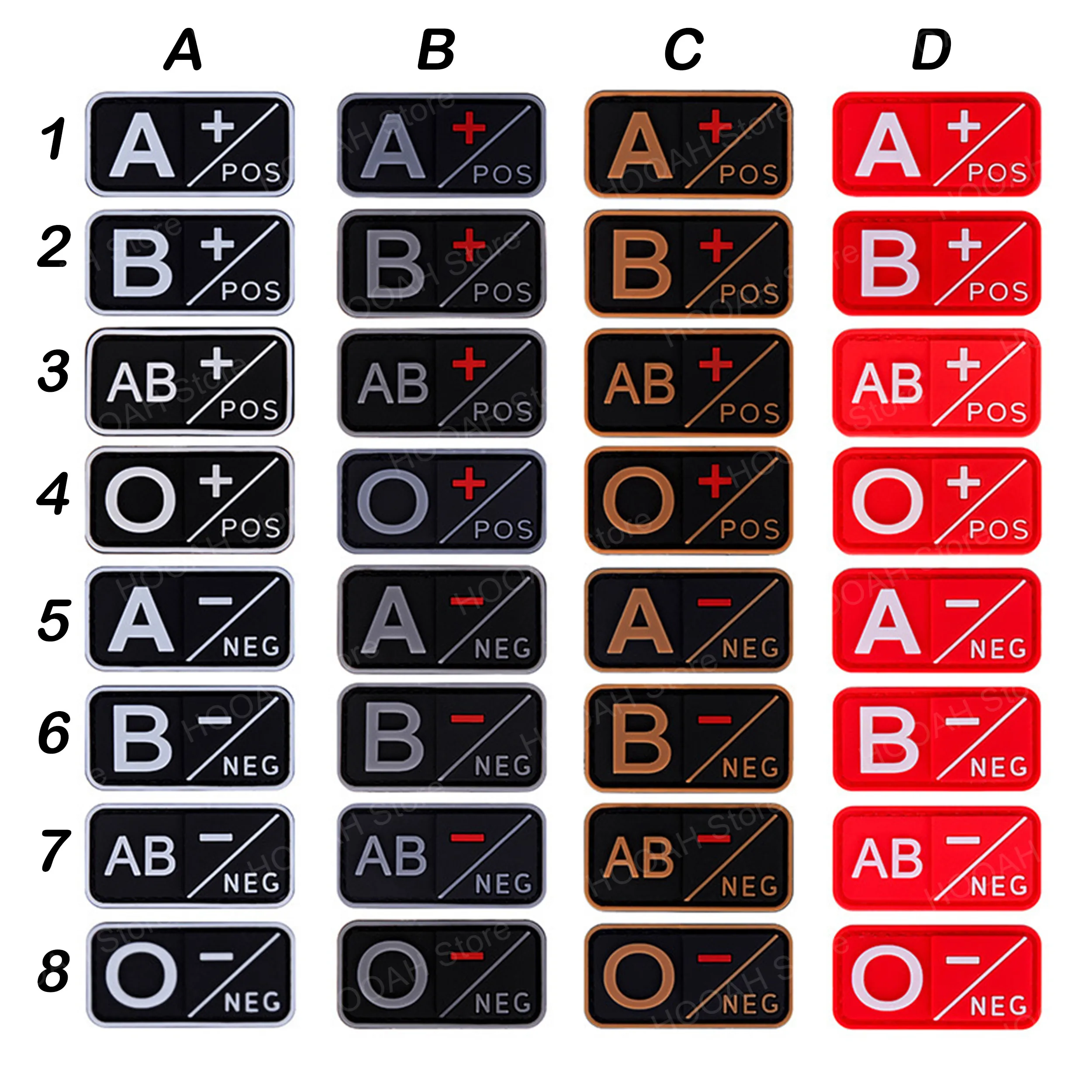 Черные сувениры для занятий спортом на открытом воздухе 3D ПВХ A + B AB O