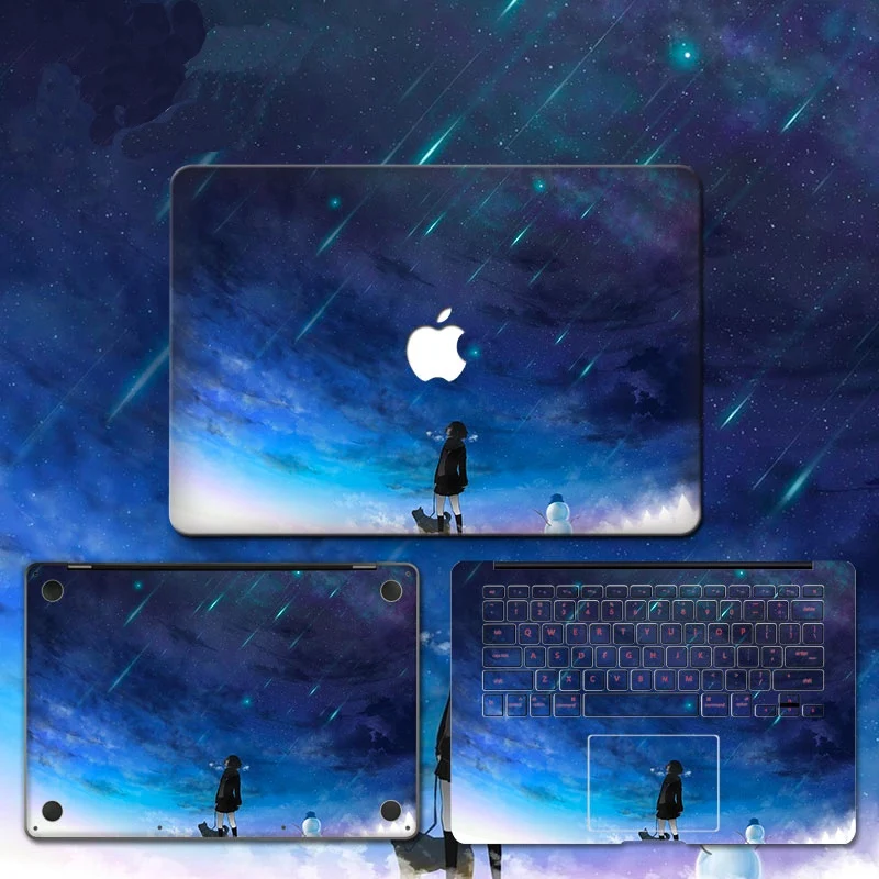 Милый милый стикер для ноутбука Macbook Pro Air 11 13 15 Retina Защитная Наклейка на весь