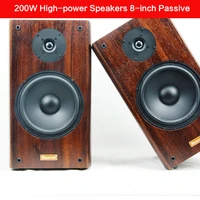 200w 8 inch high power bookshelf speakers passive hifi audio home theater k song high fidelity speakers fever front speakers diy