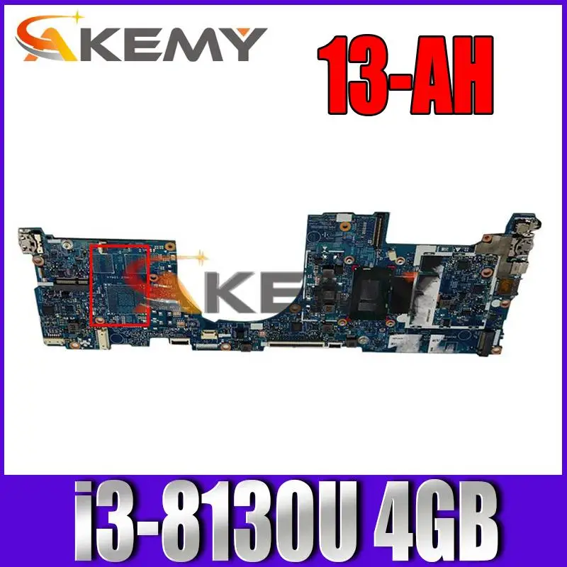 

For HP ENVY 13-AH Laptop Motherboard 17892-1N 448.0EF07.001N L24140-601 L19500-601 L19500-001 With i3-8130U 4GB Mainboard