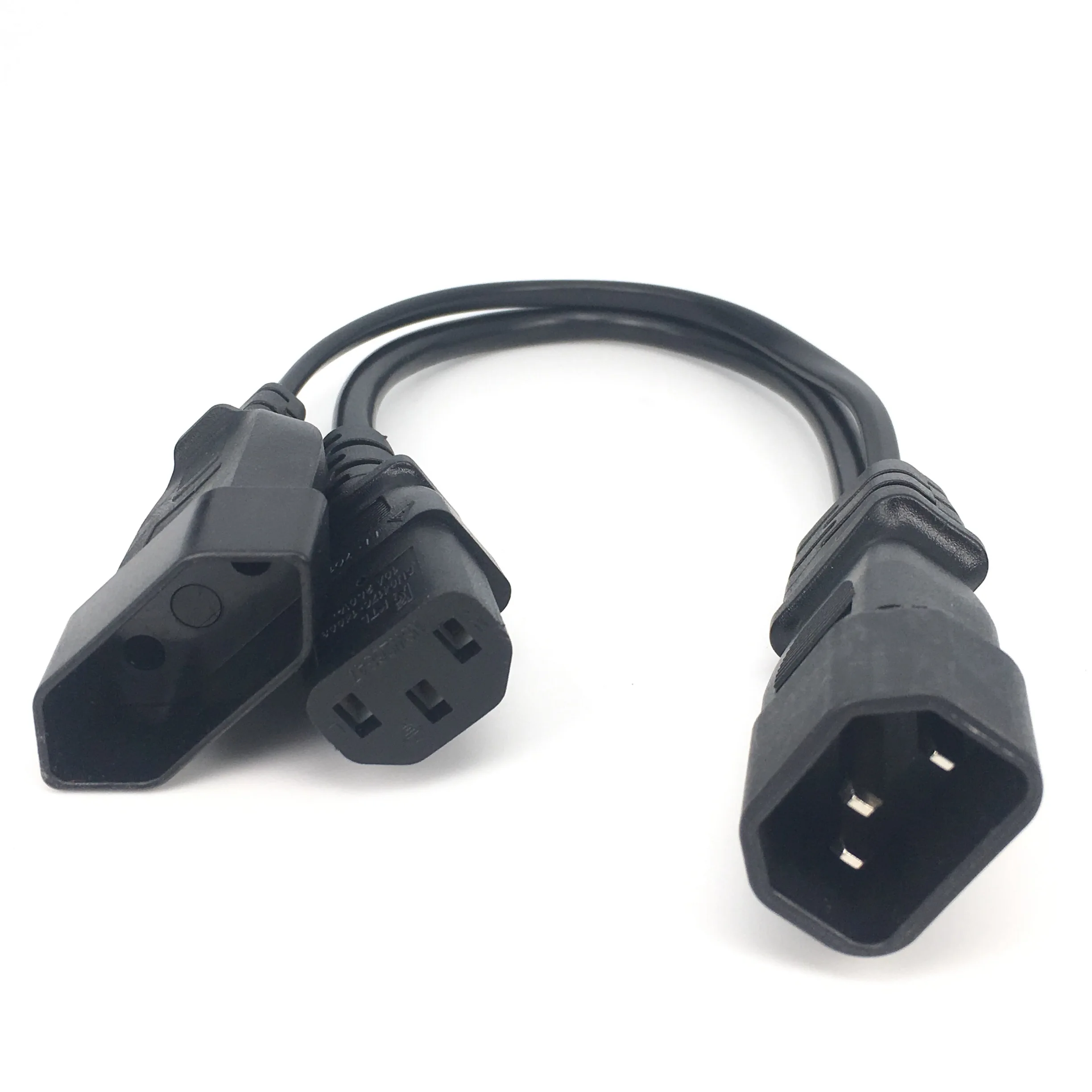 IEC320 3 pin C14 на обоих концах для подключения внешних устройств к C13 + 2 сливное