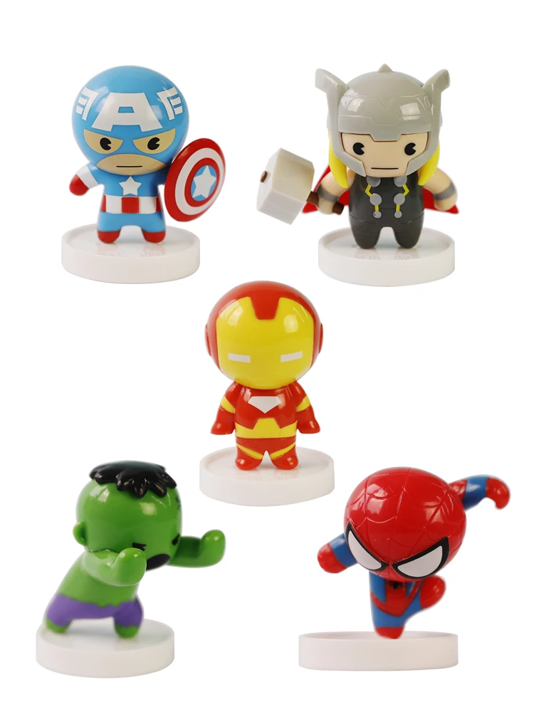 Игрушка-герой для мальчиков на день рождения топпер торта Халк капитан Железный