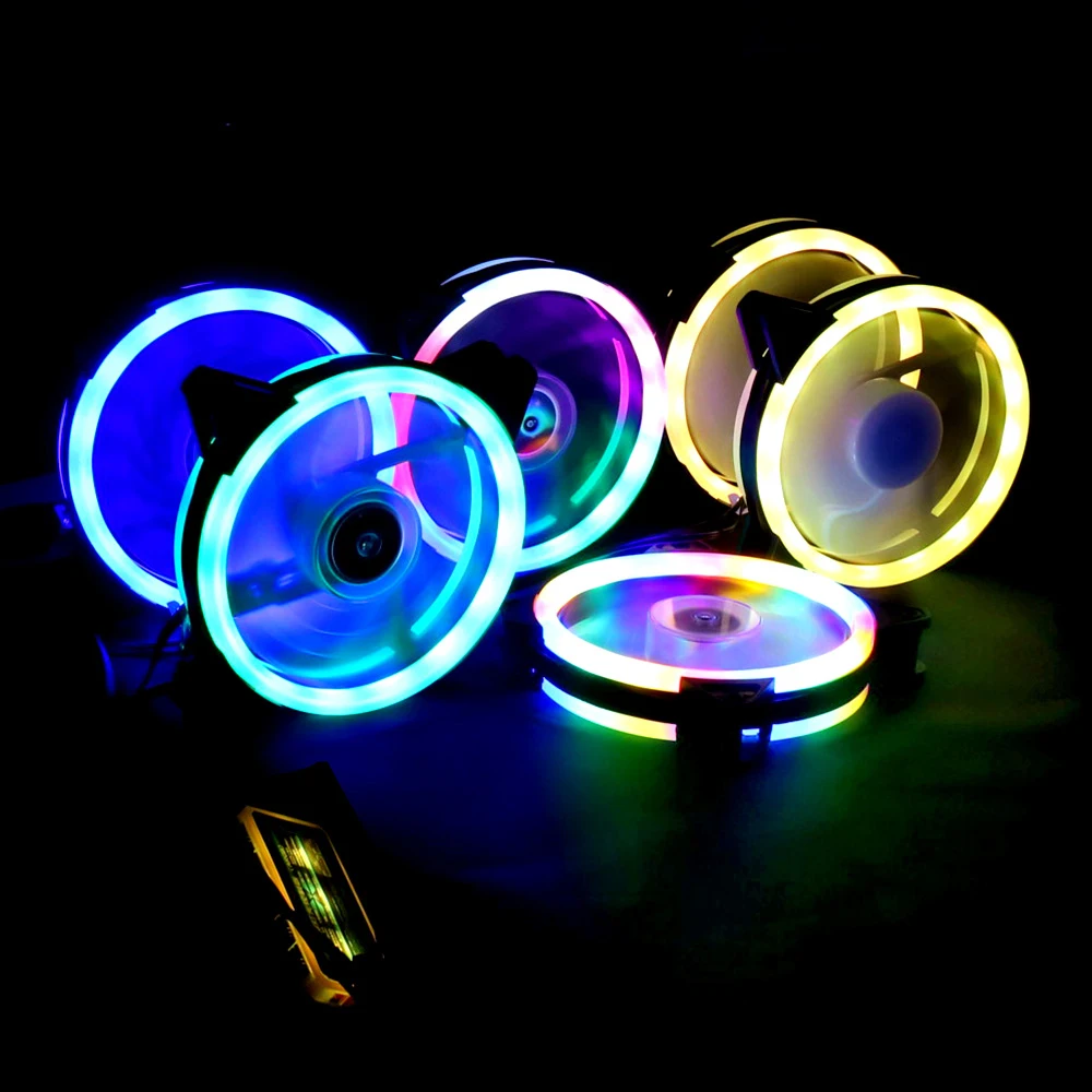 

RGB-вентилятор для корпуса с гидравлическим подшипником, 120 мм