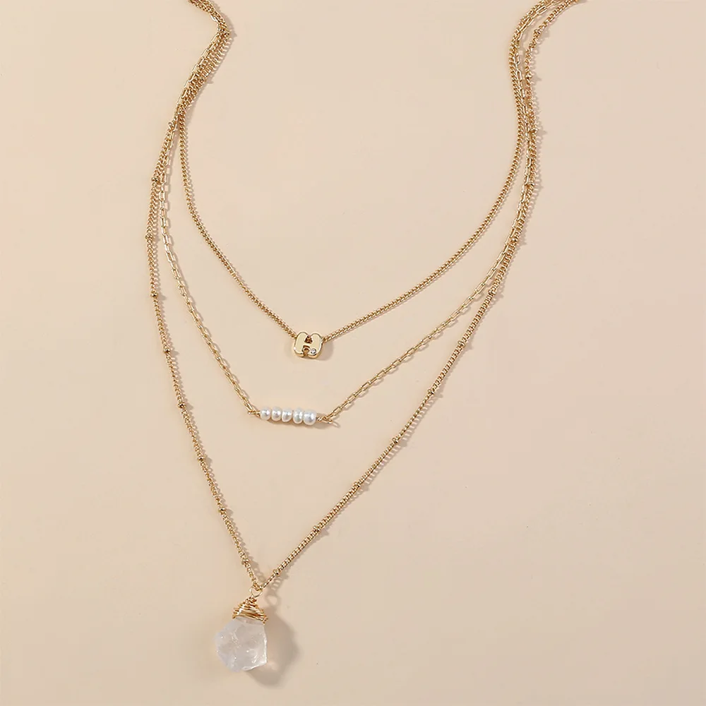 

2021 New Fashion Multi-layered Snake Chain Necklace For Women Vintage Gold Coin Pearl Choker Sweater Necklace Party Jewelry Gift